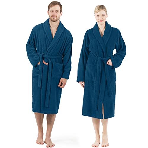Buy Linum Home Textiles Terry Cloth Unisex Bathrobe, Large/X-Large Online  at Low Prices in India - Amazon.in